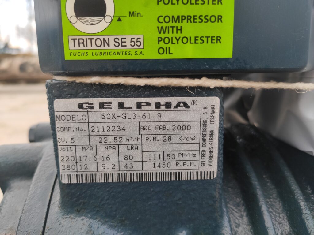 Compressors Gelpha 3,4-76,7 kW