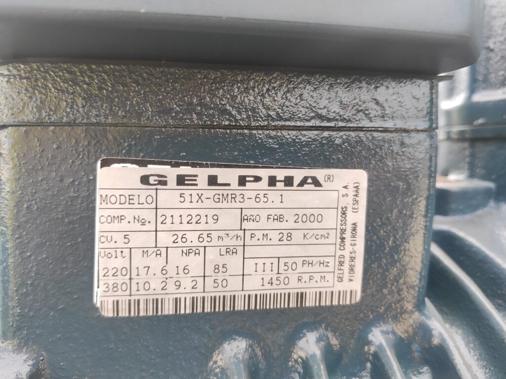 Compressors Gelpha 3,4-76,7 kW