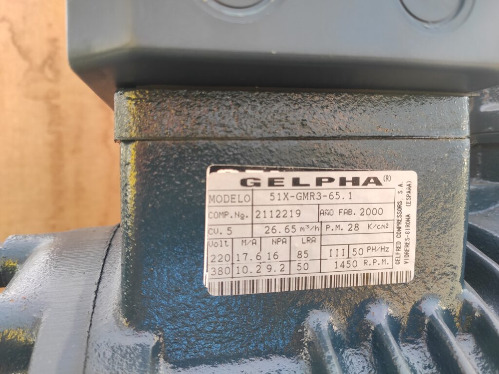 Compressors Gelpha 3,4-76,7 kW