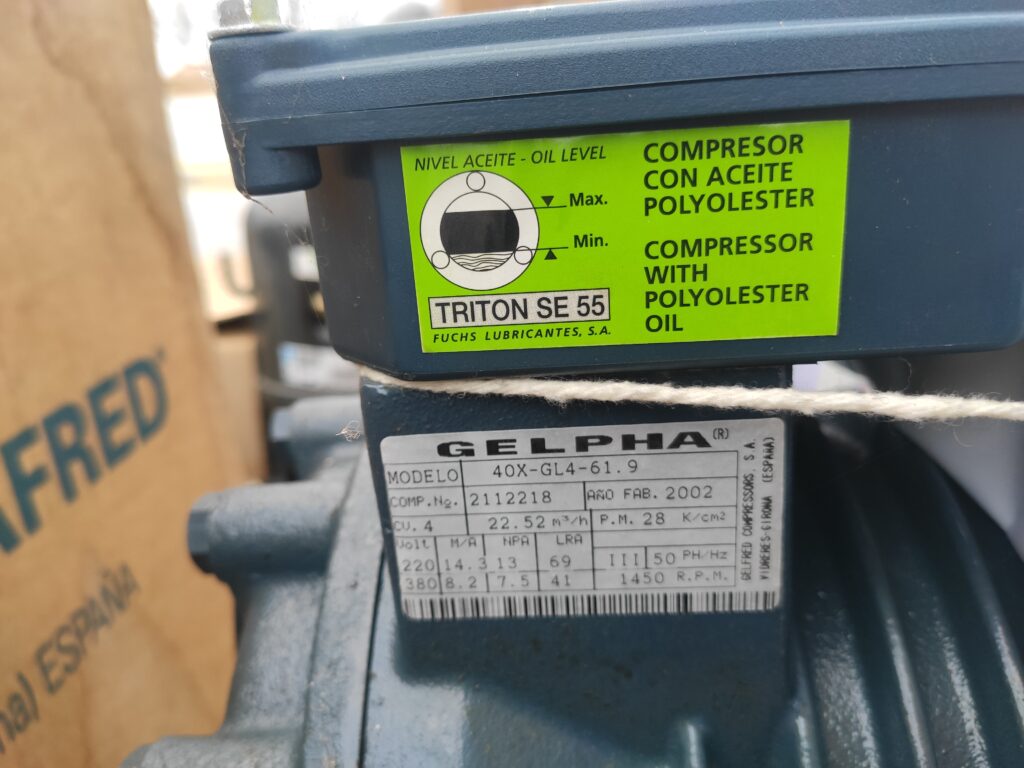 Compressors Gelpha 3,4-76,7 kW