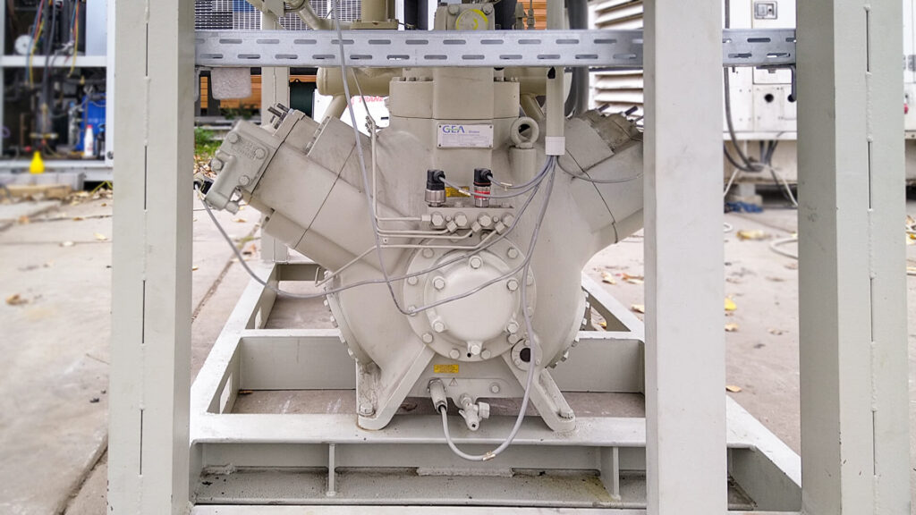 Ammonia chiller GEA Grasso 350 kW