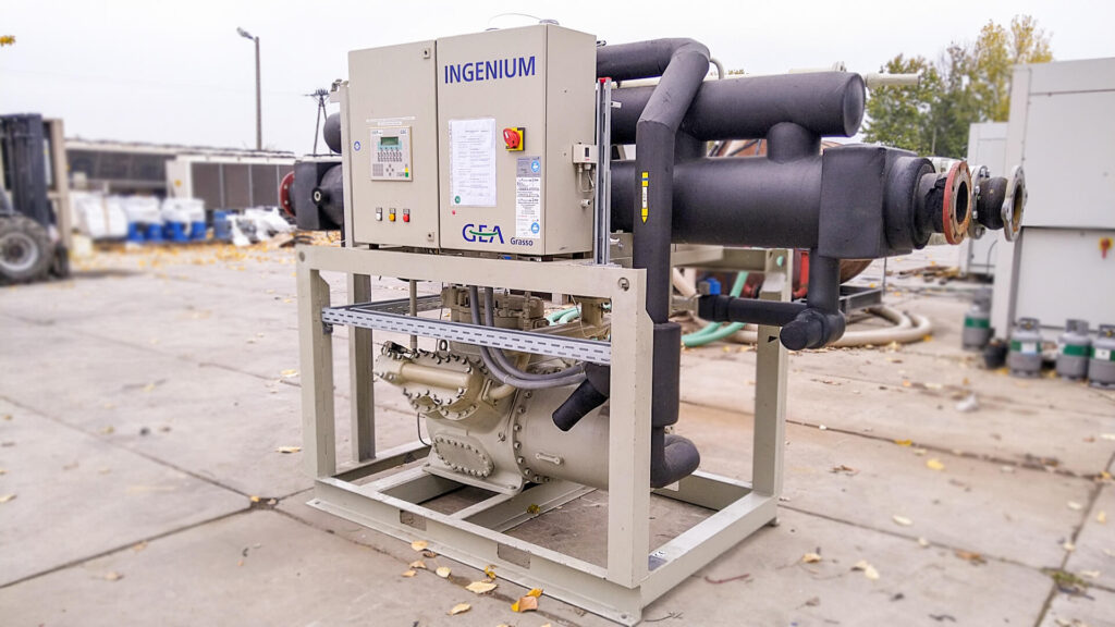 Ammonia chiller GEA Grasso 350 kW
