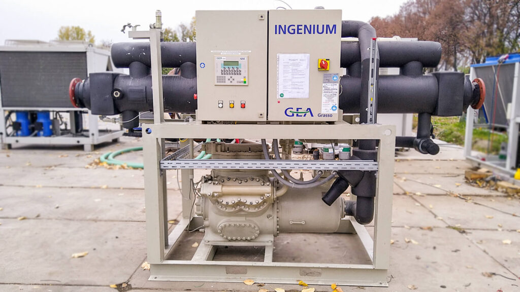 Ammonia chiller GEA Grasso 350 kW
