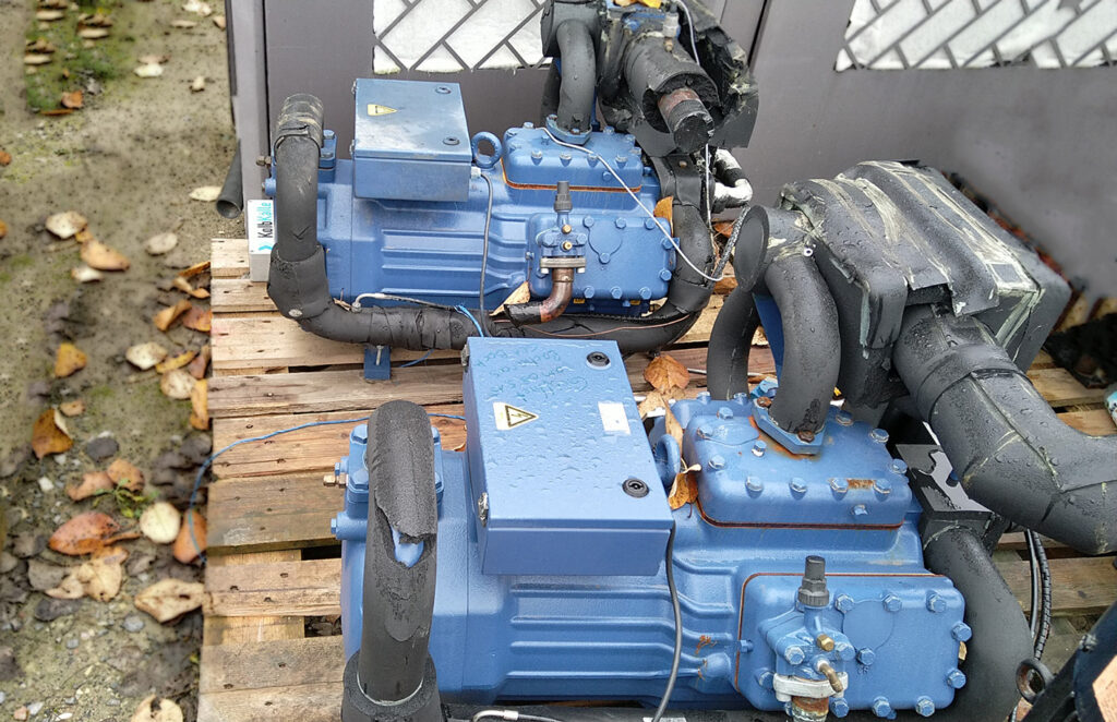 Schockfroster Guntner/Gea Bock 12 kW