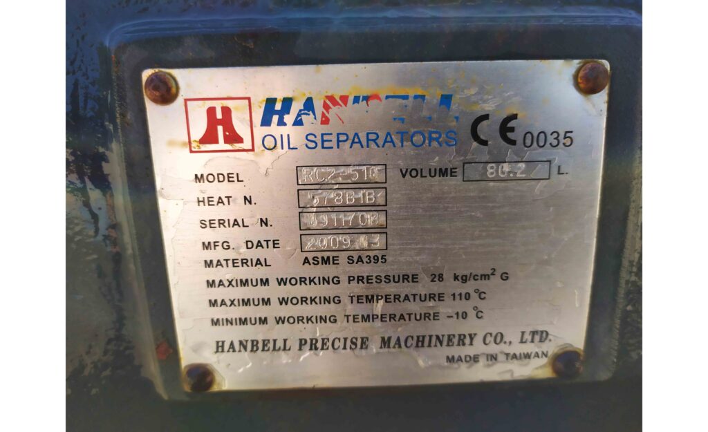 Kompressor Hanbell 144 kW