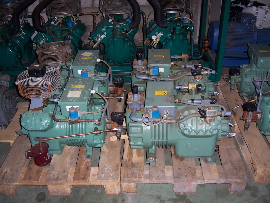Used semi-hermetic piston compressor Bitzer 32 kW