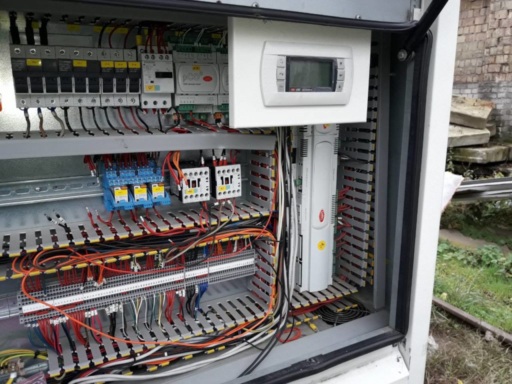 Używany agregat wody lodowej Galletti 154 kW