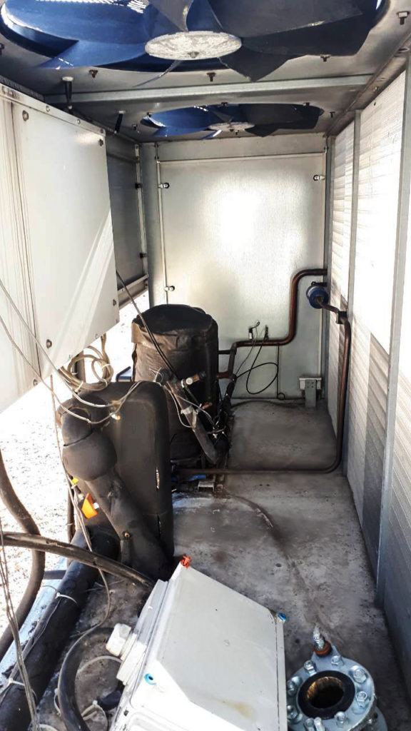 Gebrauchte Kaltwassersatz Trane 63 kW