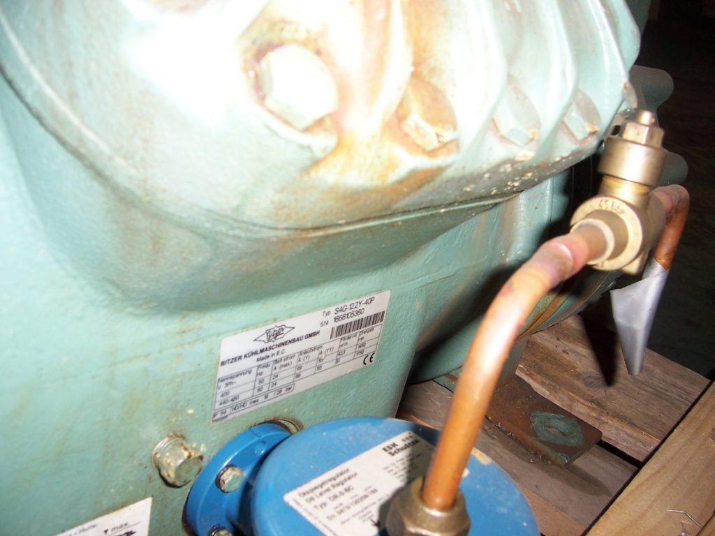 Used semi-hermetic piston compressor Bitzer 32 kW