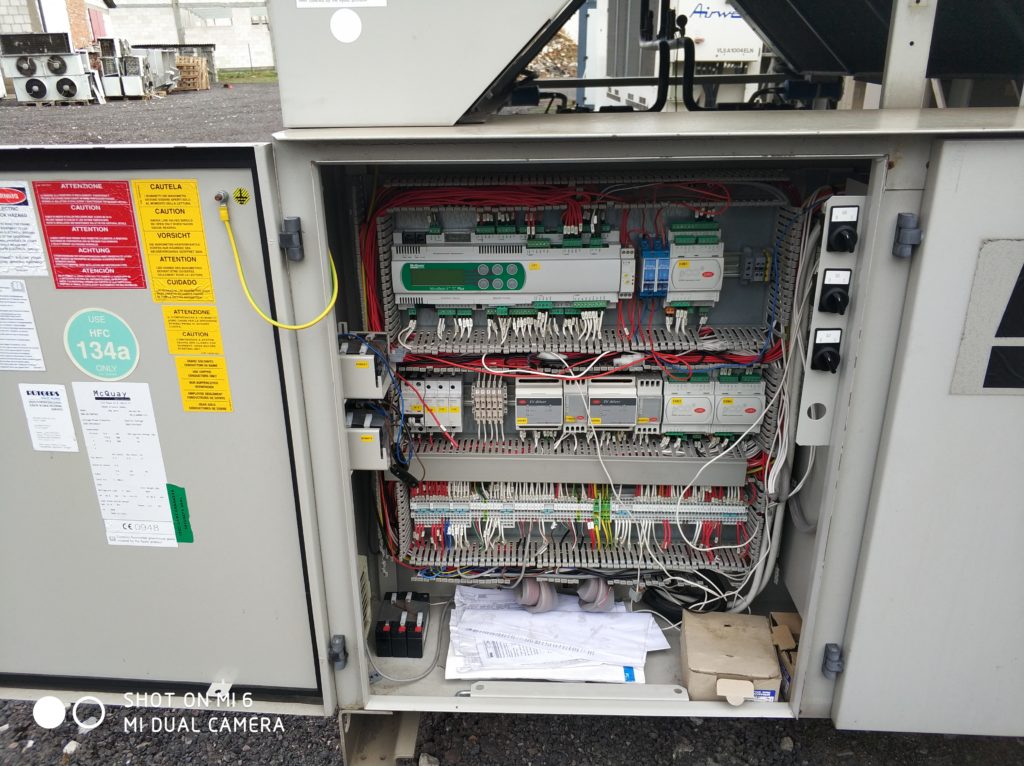 Aircooled chiller McQuay 626 kW