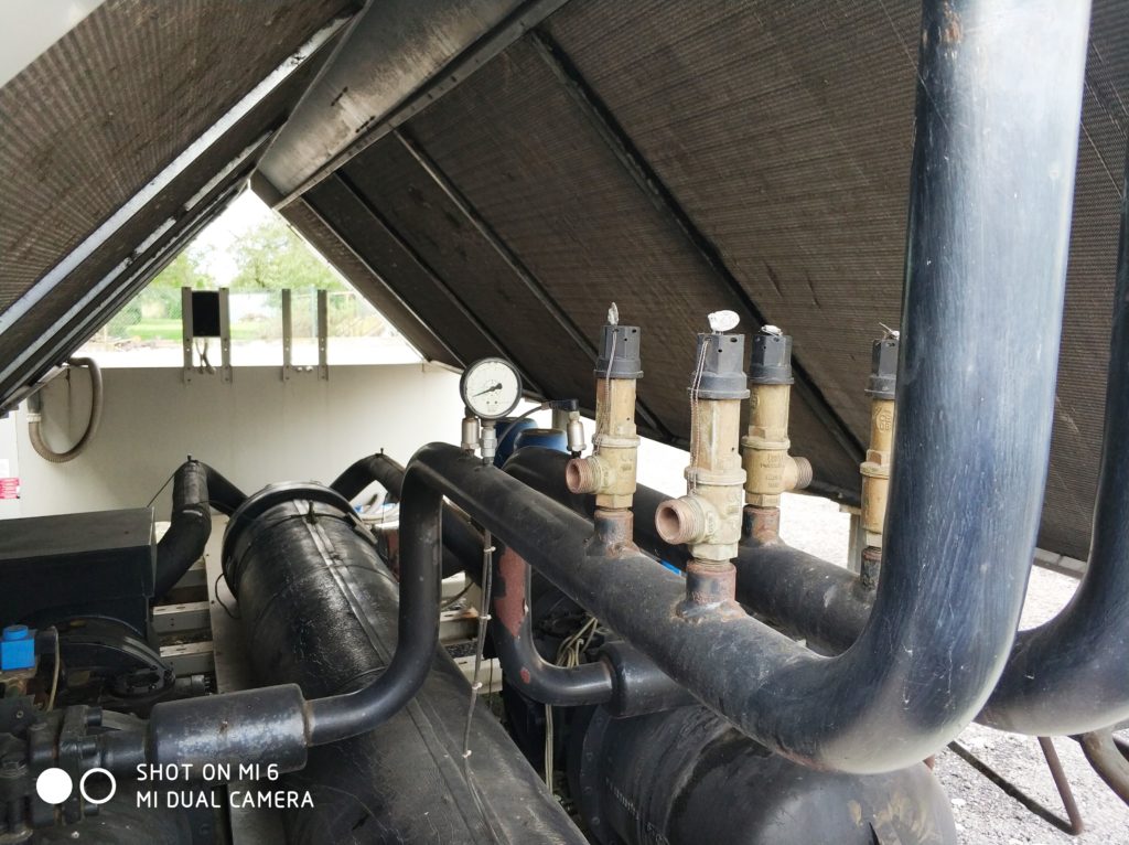 Aircooled chiller McQuay 626 kW