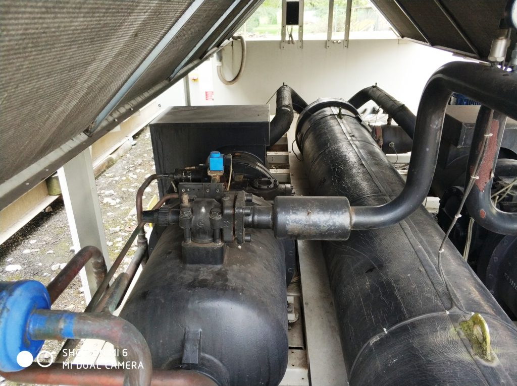 Aircooled chiller McQuay 626 kW