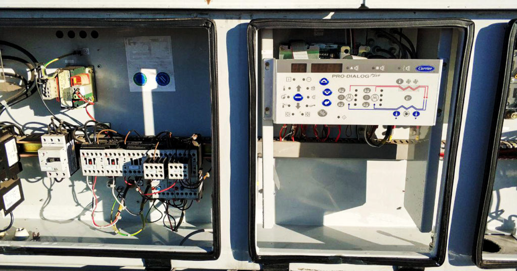 Aircooled chiller Carrier 89 kW