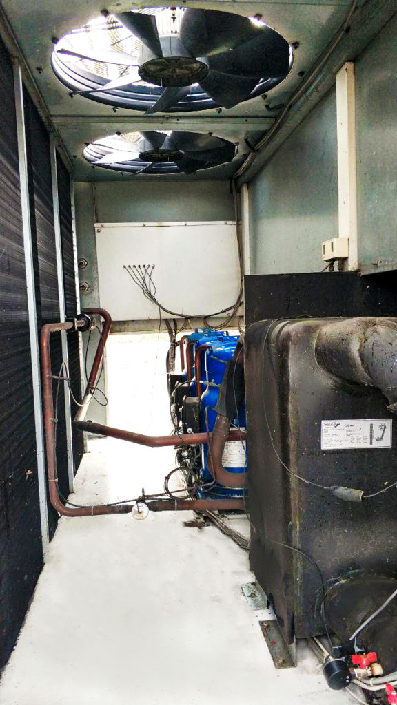 Aircooled chiller Trane 241 kW