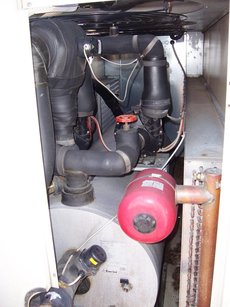 Chiller with free-cooling Hiross-Emerson 107 kW