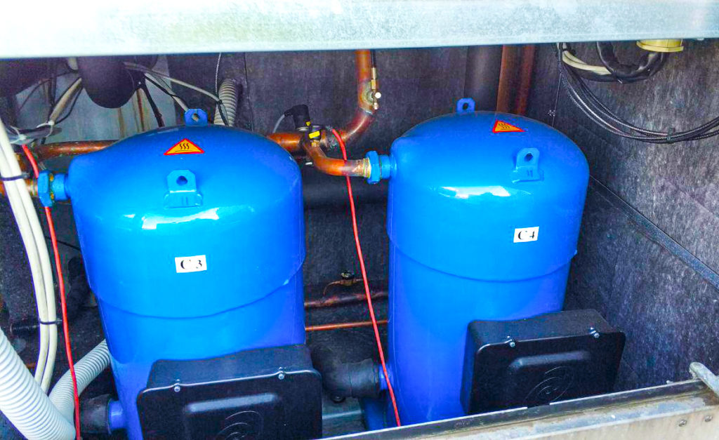 Kaltwassersatz Climaveneta 203 kW