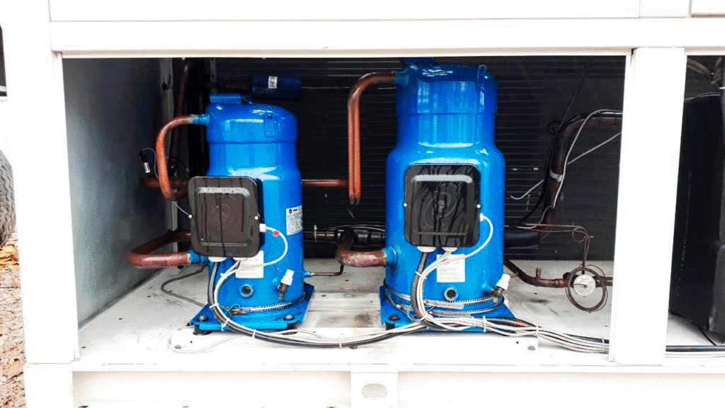 Gebrauchte Kaltwassersatz Trane 63 kW