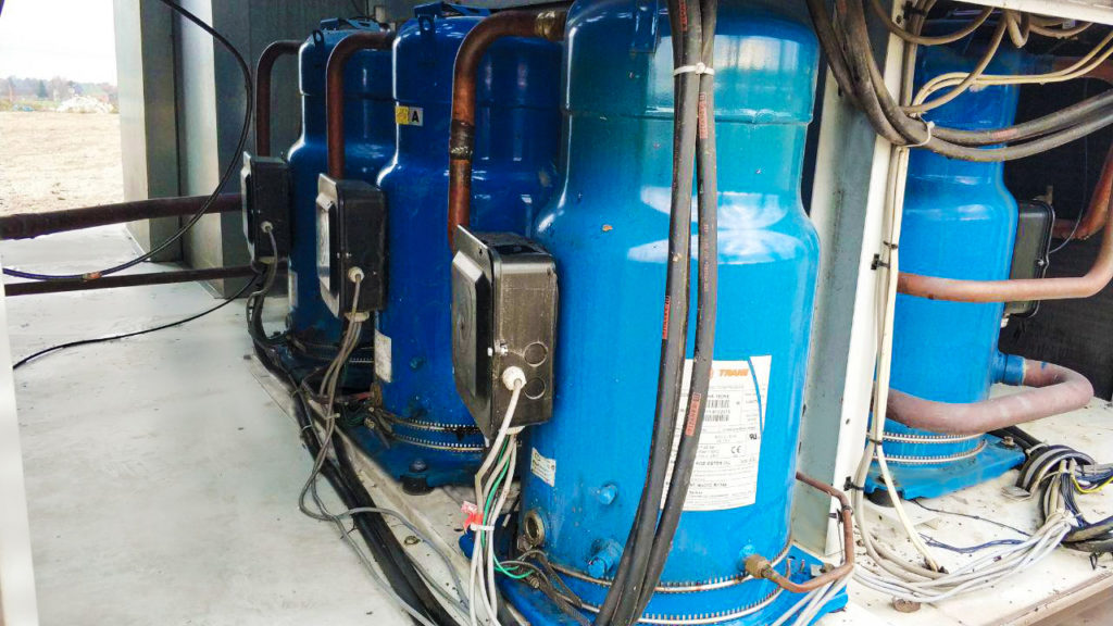 Aircooled chiller Trane 241 kW