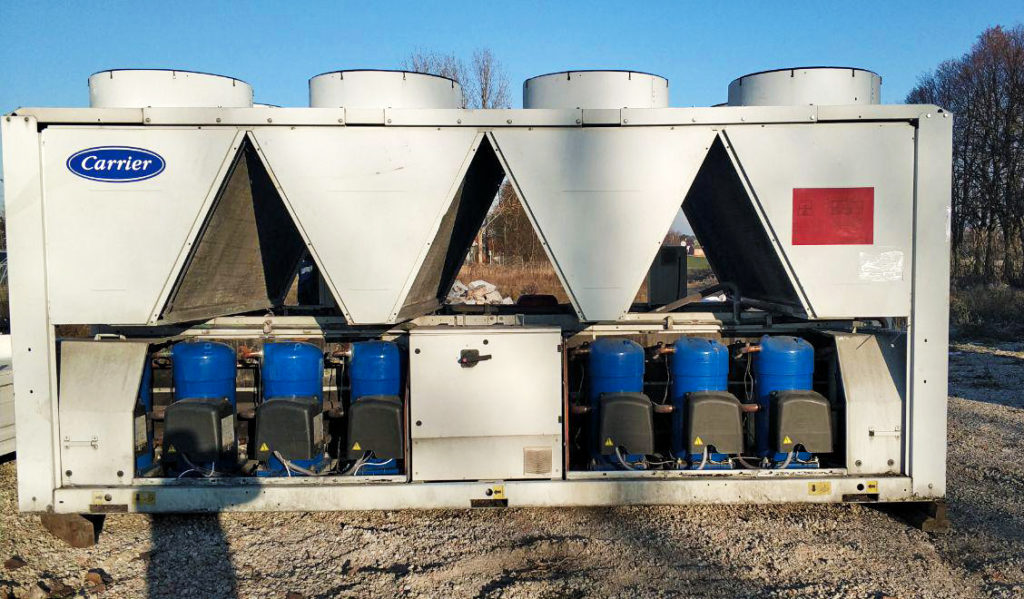 Aircooled chiller Carrier 488 kW