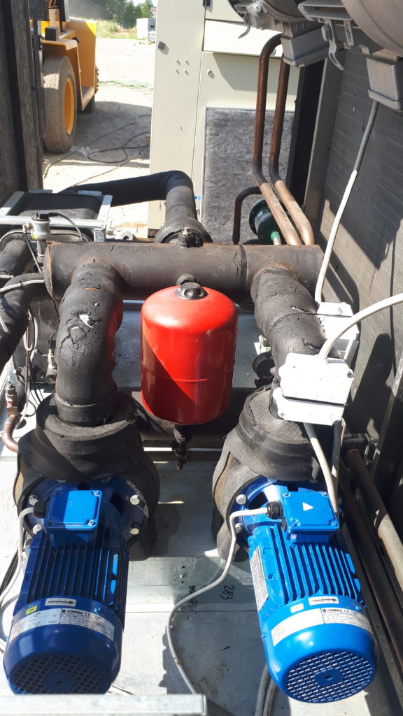 Kaltwassersatz Climaveneta 240 kW
