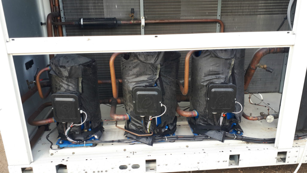 Kaltwassersatz Trane 102 kW
