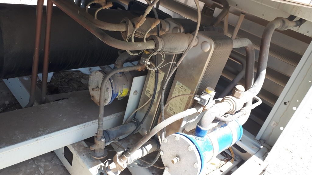 Kaltwassersatz Climaveneta 450 kW