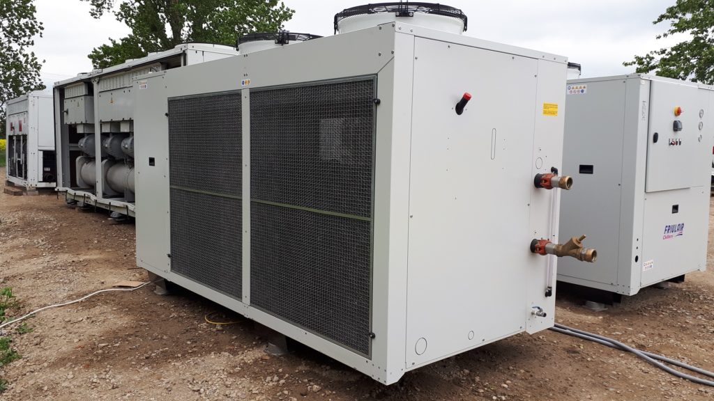 AIRCOOLED CHILLER  FRIULAIR 91 kW