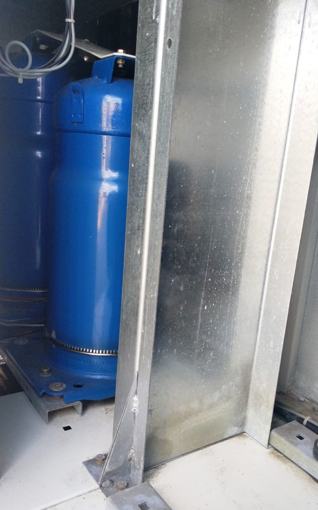 WATERCOOLED CHILLER TRANE 105 KW