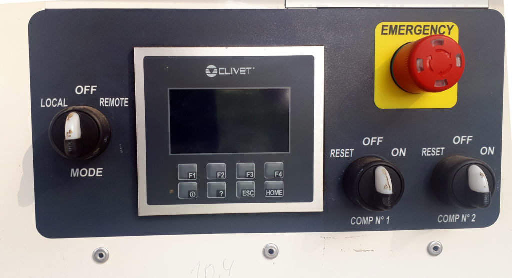Aircooled chiller Clivet WDATB 1384 kW