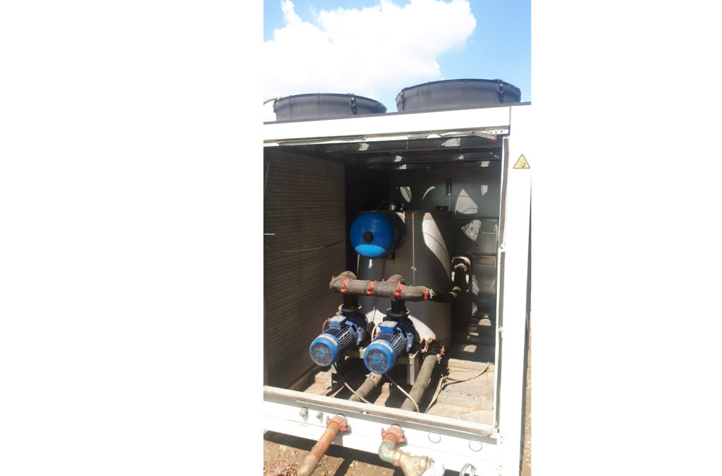 Aircooled chiller RHOSS TCAESY 136 kW