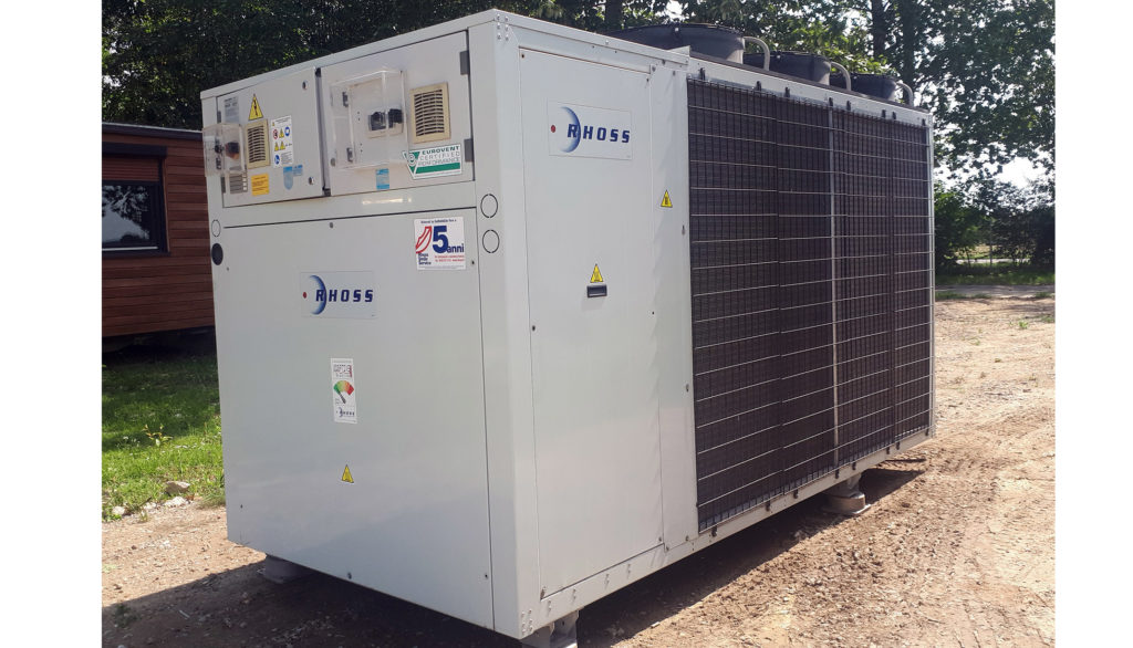 Aircooled chiller RHOSS TCAESY 136 kW