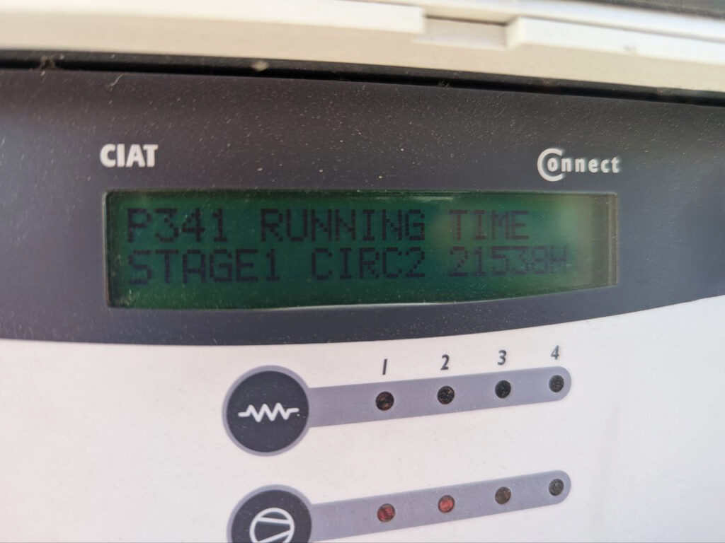 Aircooled chiller AQUA CIAT POWER LD 493 KW