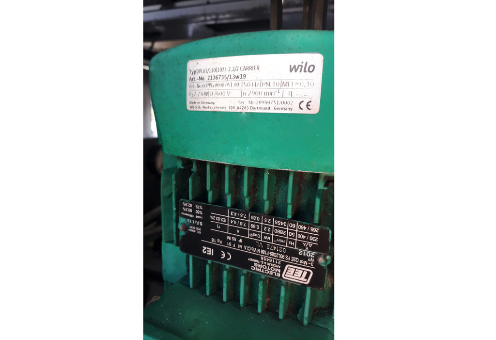 Aircooled chiller Carrier 30RB 227 kW