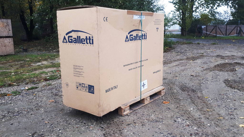 Aircooled chiller Galletti 26,6 kW