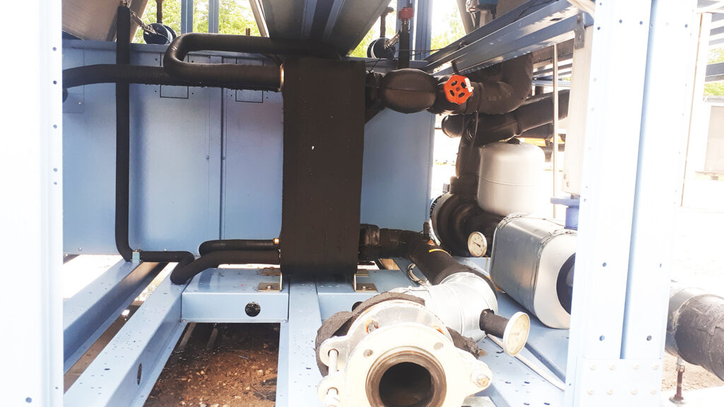 Kaltwassersatz Blue Box TETRIS 180 kW