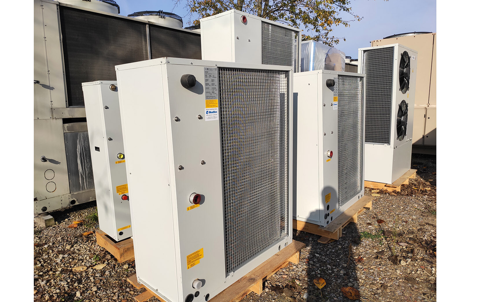 MEGA update of chillers at the EUROPROM warehouse
