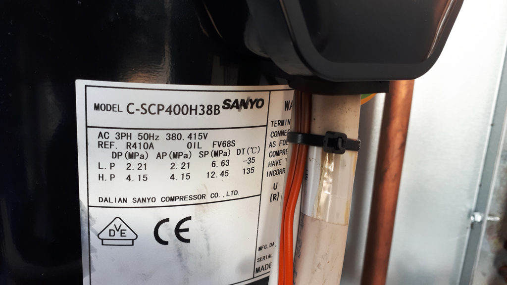 Aircooled chiller Blue Box 31 kW