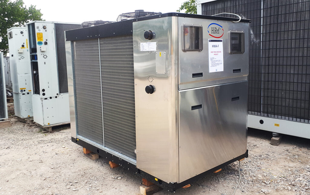 Gebrauchte Kaltwassersatz HiRef 50 kW
