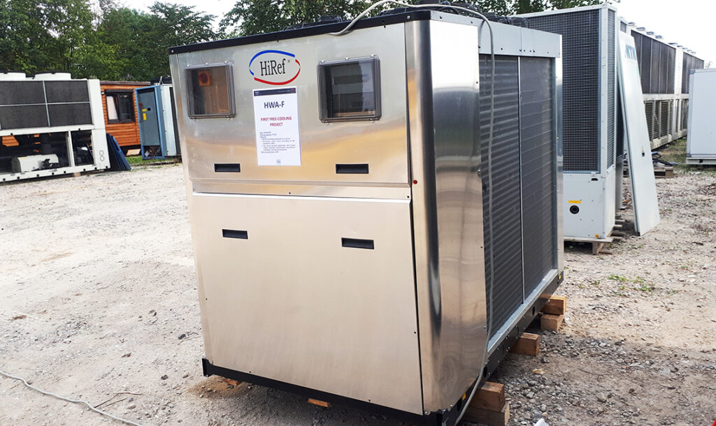 Gebrauchte Kaltwassersatz HiRef 50 kW