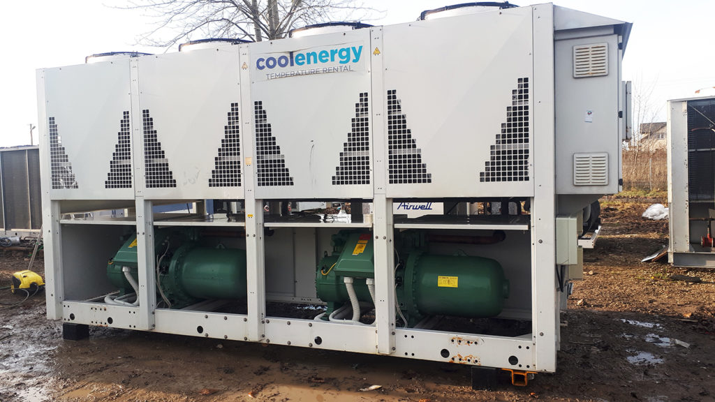 Aircooled chiller Kalte Klima 589 kW