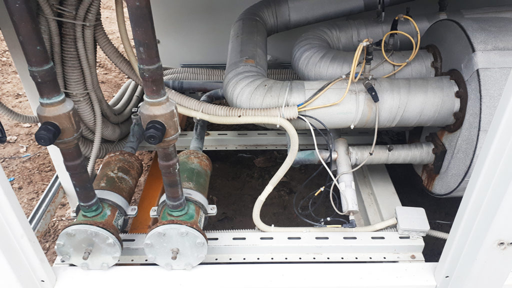 Aircooled chiller Kalte Klima 589 kW