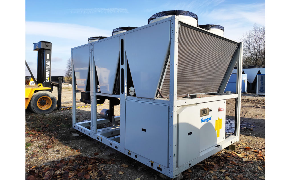 Aircooled chiller Blue Box/Swegon TEAL 230 kW