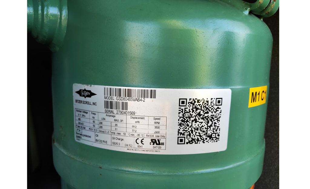 Aircooled chiller Blue Box/Swegon TEAL 230 kW
