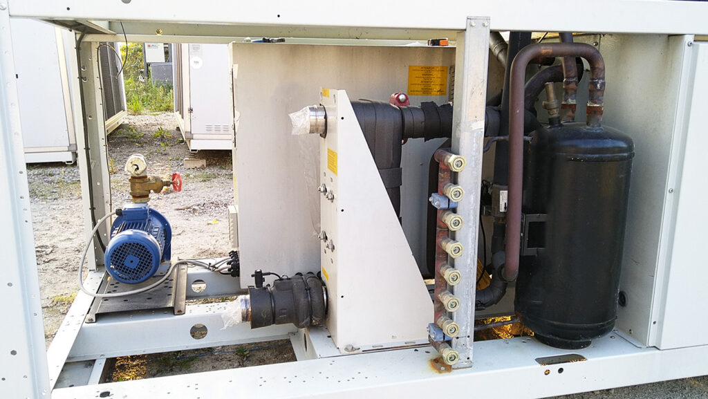 Kaltwassersatz Blue Box TETRIS 140 kW