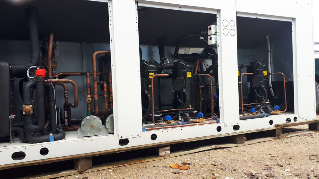 Aircooled chiller Blue Box ZETA 160 kW