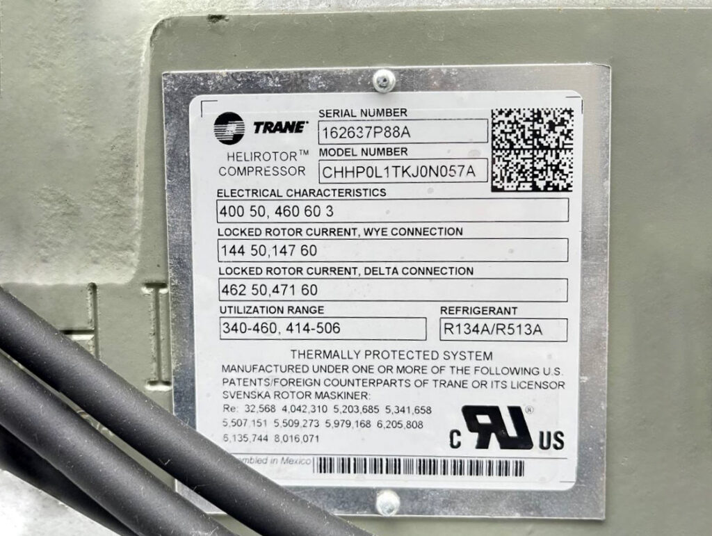 Чиллер Trane RTAD 085 275 кВт