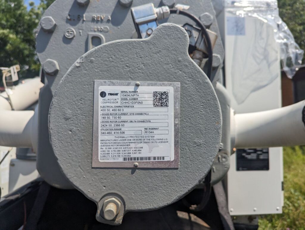 Kaltwassersatz Trane RTHD D31342 KW