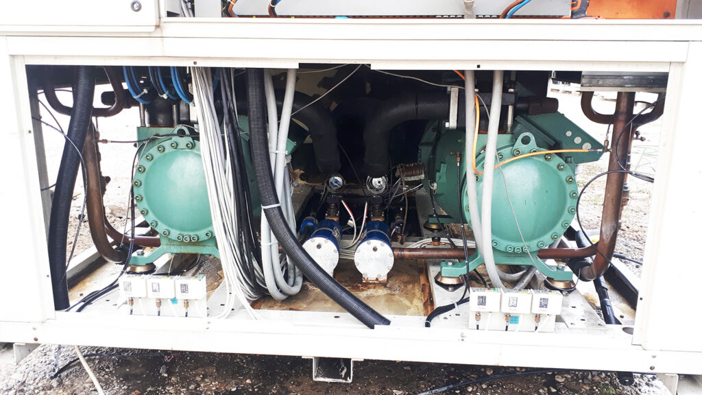 Used chiller Liebert Hiross 501 kW