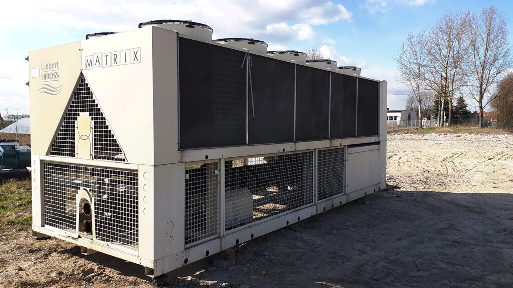 Used chiller Liebert Hiross 501 kW