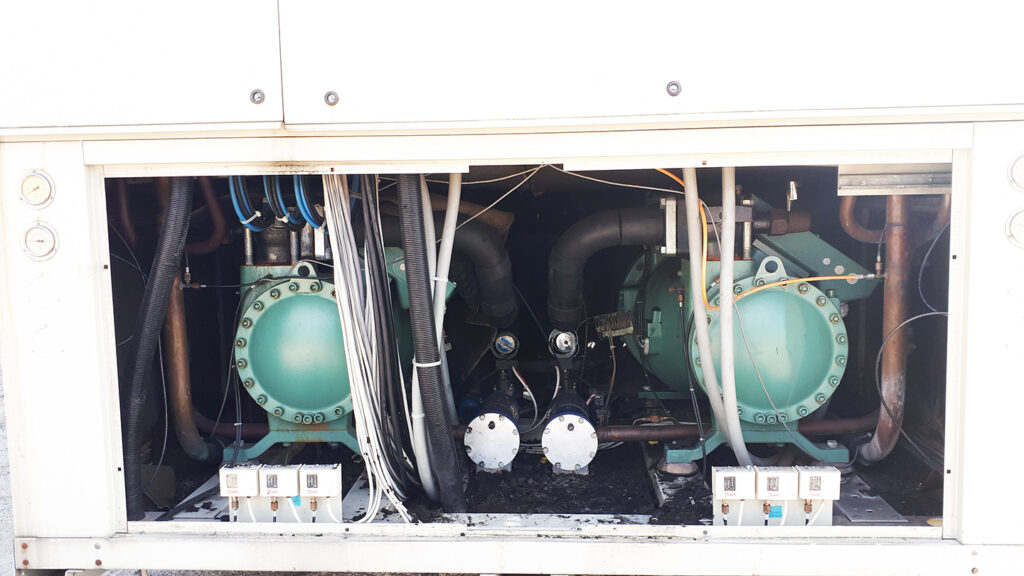 Used chiller Liebert Hiross 501 kW